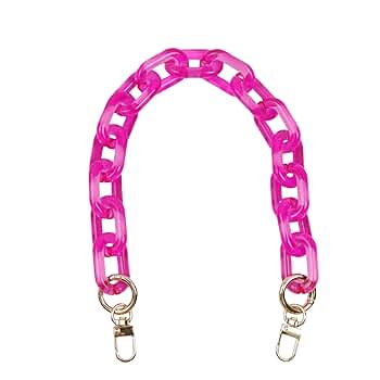 Amazon.co.jp: Pastlla チャンキーアクリルパースストラップ